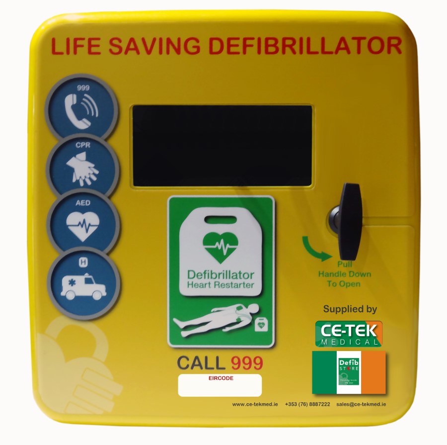 Defib Store 4000 Unlocked Polycarbonate Heated / CeTek Medical
